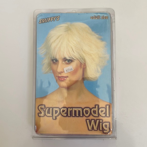 Adult size. Blonde supermodel wig - Picture 1 of 3